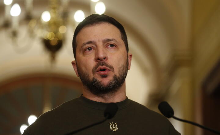 Wołodymyr Zełenski / autor: PAP/EPA