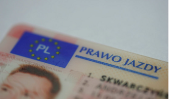 Prawo jazdy zostanie w domu?
