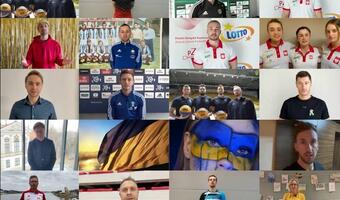 WIDEO. Polscy sportowcy solidaryzują się z Ukrainą