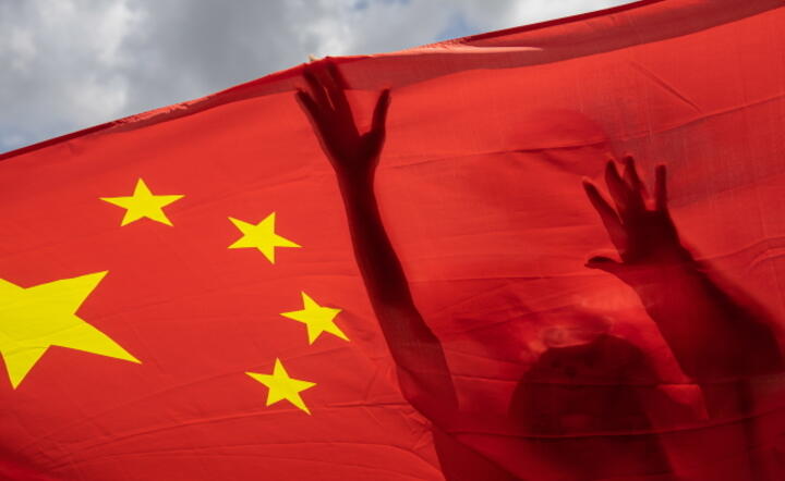 Demonstracja pro-chińska w Hongkongu / autor: EPA/PAP