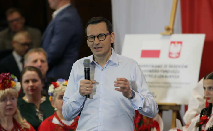  Premier Mateusz Morawiecki / autor: PAP/Lech Muszyński