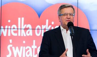 Krętacz Komorowski: Teraz twierdzi, że nie chce wejścia do strefy euro. Wcześniej mówił, że to konieczne