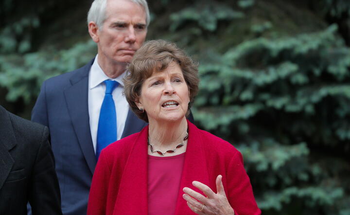 amerykańska senator Jeanne Shaheen / autor: PAP/EPA/SERGEY DOLZHENKO