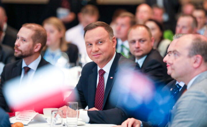 Prezydent Polski Andrzej Duda podczas Polsko-Australijskiego Forum Energetycznego w Sydney / autor: fot. PAP/Jakub Szymczuk/KPRP