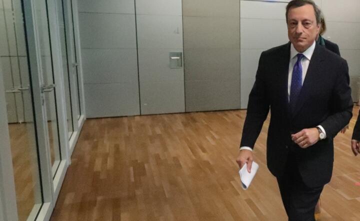 Prezes EBC Mario Draghi, fot. PAP/EPA/Armando Babani