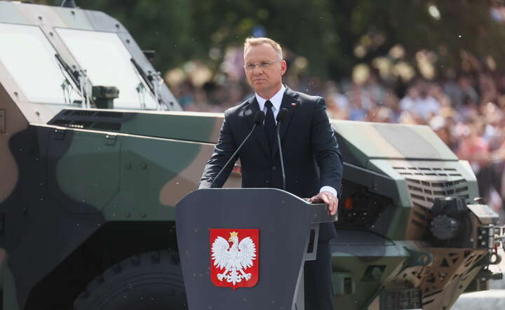 Prezydent Andrzej Duda miał grozić w Pekinie zamknięciem granicy z Białorusią / autor: PAP/Leszek Szymański