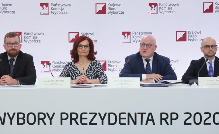 Konferencja PKW / autor: PAP/Paweł Supernak