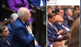 JKM nie z tego chyba chciałby być znany w Sejmie