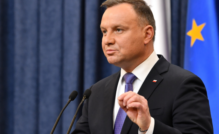 Prezydent RP Andrzej Duda / autor: PAP/Radek Pietruszka