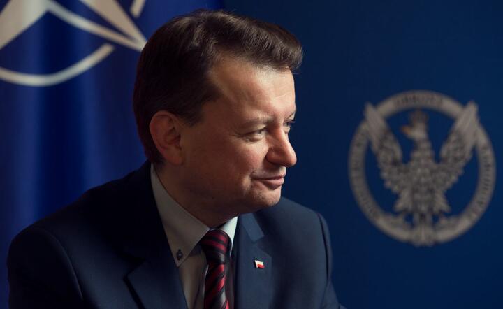 Minister Obrony Narodowej Mariusz Błaszczak / autor: Fratria
