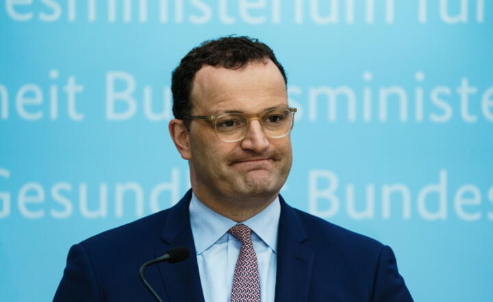 Jens Spahn, niemiecki minister zdrowia  / autor: EPA/PAP