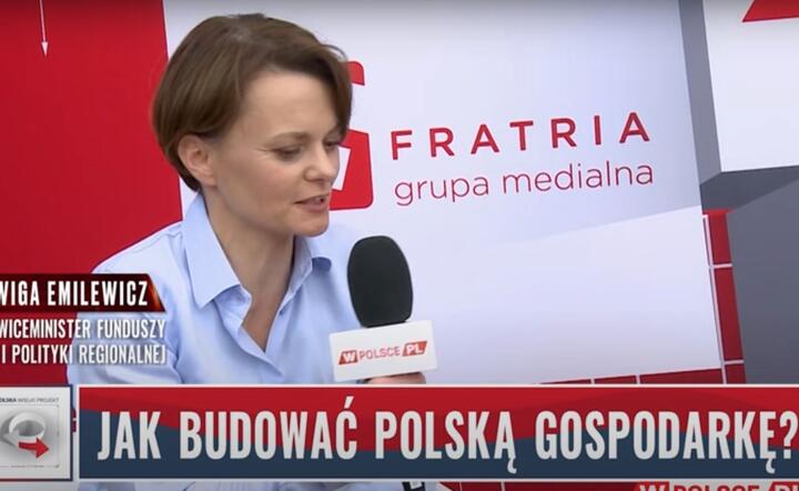 Jadwiga Emilewicz / autor: fot. Fratria