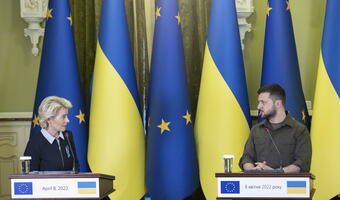 Von der Leyen w Kijowie: pierwszy krok do członkostwa Ukrainy w UE