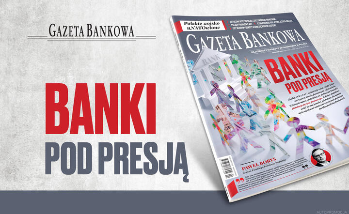 Okładka 'Gazety Bankowej' / autor: Fratria