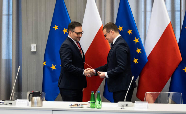 Podsekretarz stanu Michał Wiśniewski / autor: MRiT 