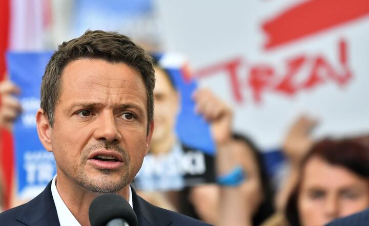 Prezydent Warszawy, kandydat w wyborach prezydenckich Rafał Trzaskowski  / autor: PAP/Maciej Kulczyński