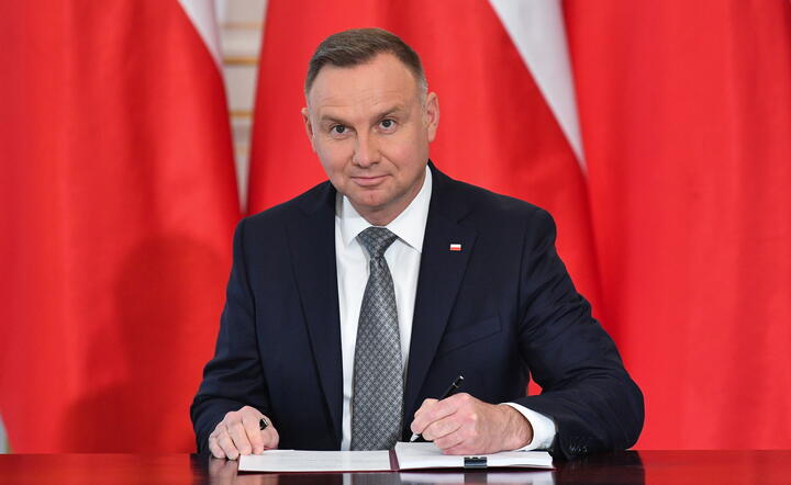 Prezydent RP Andrzej Duda  / autor: PAP/Radek Pietruszka