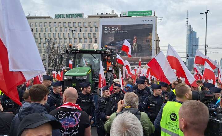 Protest rolników / autor: fot. Fratria