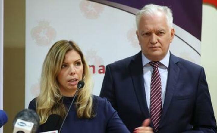 wiceminister Anna Kornecka i wicepremier Jarosław Gowin / autor: Interia/Facebook