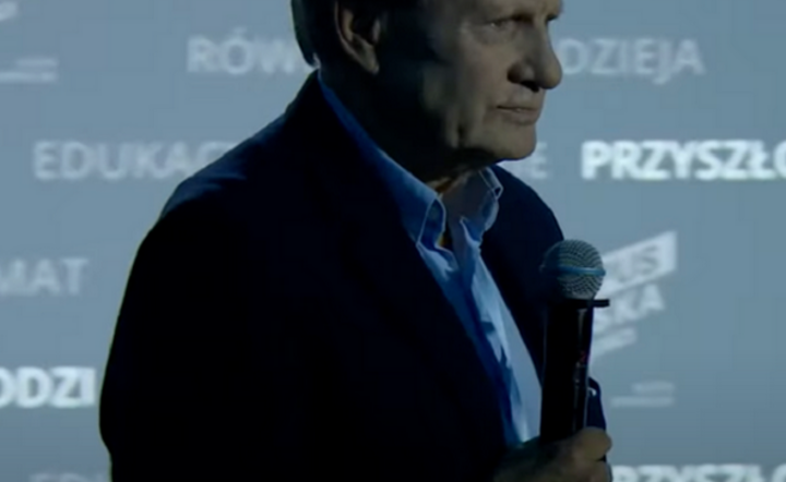Leszek Balcerowicz podczas Campusu Polska Przyszłości / autor: screenshot YouTube Campus Polska Przyszłości/Twitter