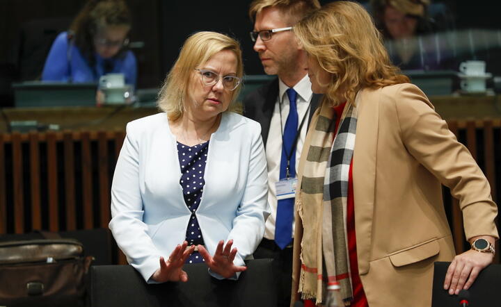 Minister Anna Moskwa w Brukseli, 27.06.2022 / autor: PAP