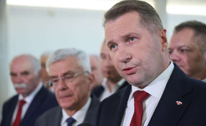 Przemysław Czarnek oskarża rząd i zapowiada radykalne kroki, żeby wspomóc polskie rolnictwo / autor: PAP/Leszek Szymański