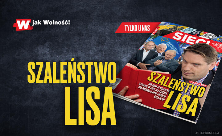 Okładka tygodnika "Sieci" / autor: Fratria