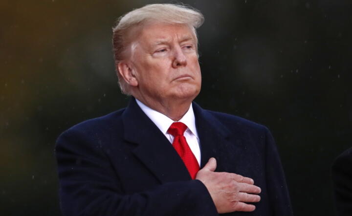 Prezydent Donald Trump / autor: fot. PAP / EPA / CHRISTIAN HARTMANN