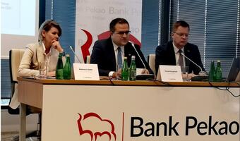 Bank Pekao rośnie mimo większych kosztów BFG