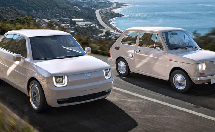 Nowy Fiat 126p, wizualizacja / autor: designboom.com