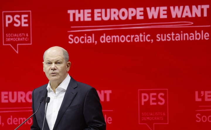 Kanclerz Niemiec Olaf Scholz  / autor: PAP
