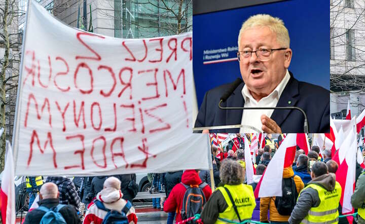 Protest rolników trwający od 15 maja  / autor: Fratria