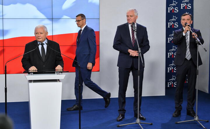Siedziba Prawa i Sprawiedliwości / autor: PAP
