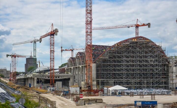 Budowa Nowego Dworca Łódź Fabryczna, fot. materiały prasowe UM Łódź