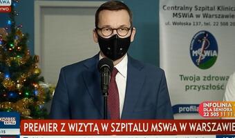Premier: pierwsze szczepienia już za kilka dni