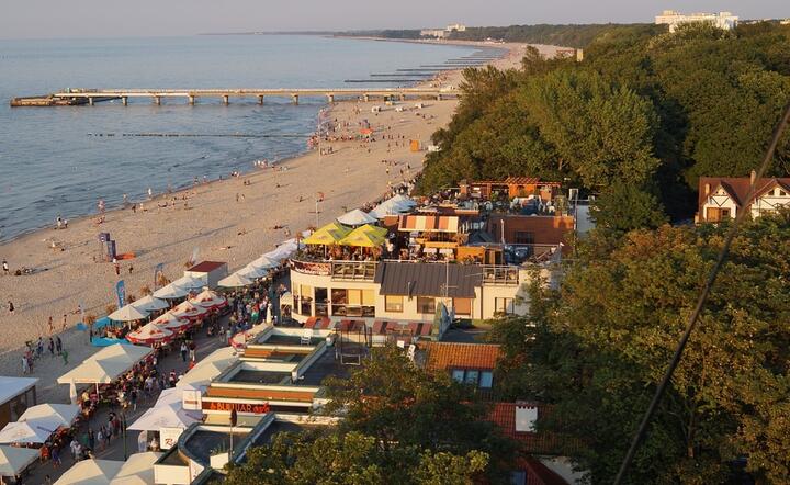 Plaża w Kołobrzegu / autor: Pixabay