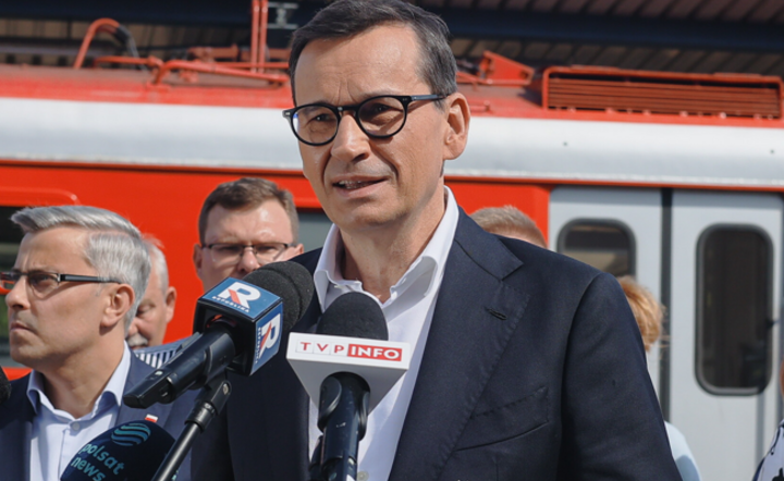 Były premier Polski Mateusz Morawiecki / autor: PAP