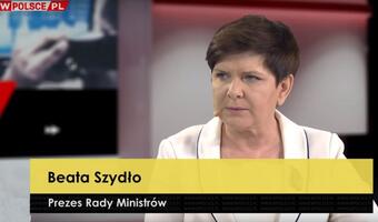 100 tys. widzów obejrzało poranek wPolsce.pl z premier Beatą Szydło