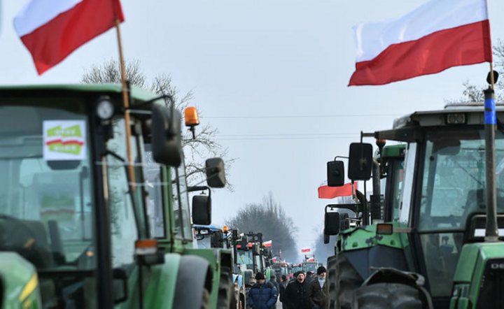 Strajk rolników / autor: Fratria