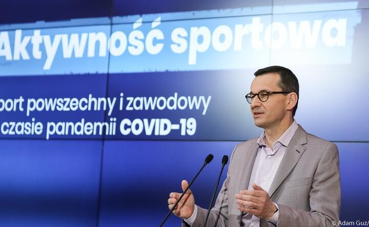 Premier Mateusz Morawiecki / autor: KPRM