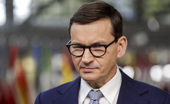 Premier Mateusz Morawiecki / autor: PAP/EPA/OLIVIER HOSLET / POOL