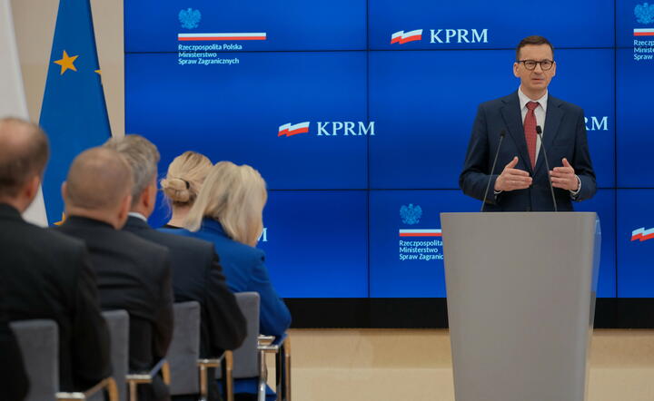 premier Mateusz Morawiecki / autor: fotoserwis PAP