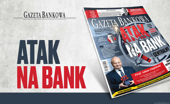 Okładka Gazety Bankowej / autor: Fratria