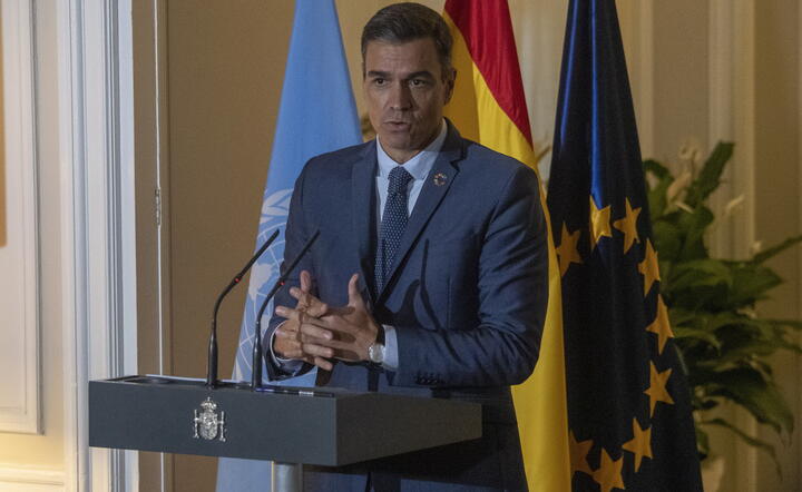 premier Hiszpanii Pedro Sanchez / autor: fotoserwis PAP