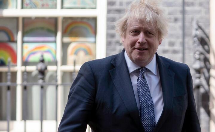 Boris Johnson / autor: PAP/EPA/WILL OLIVER