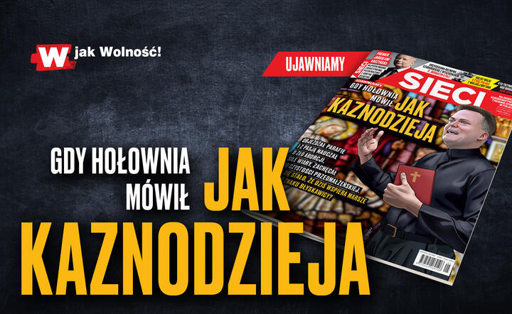 Okładka tygodnika Sieci / autor: Fratria