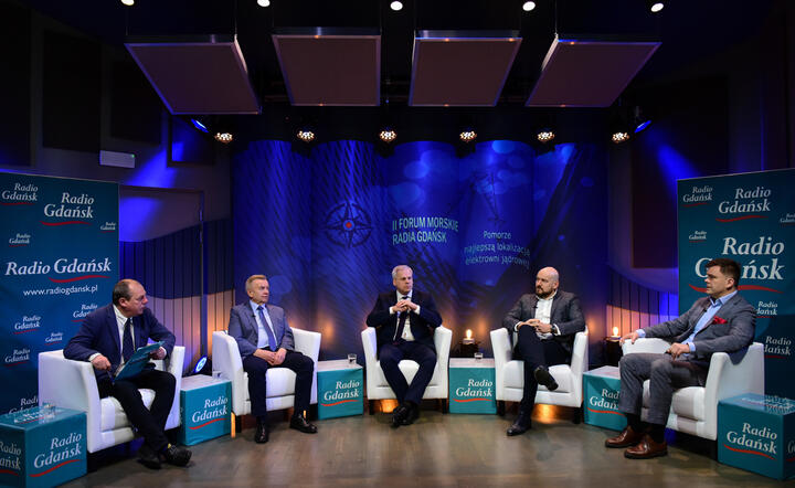 Uczestnicy debaty Radia Gdańsk nt. energetyki jądrowej  / autor: materiały prasowe Radio Gdańsk