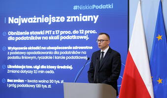 Soboń: nie będzie dwóch systemów podatkowych