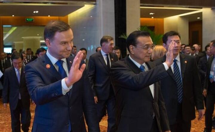 Prezydent Andrzej Duda podczas wizyty w Chinach, fot. Facebook