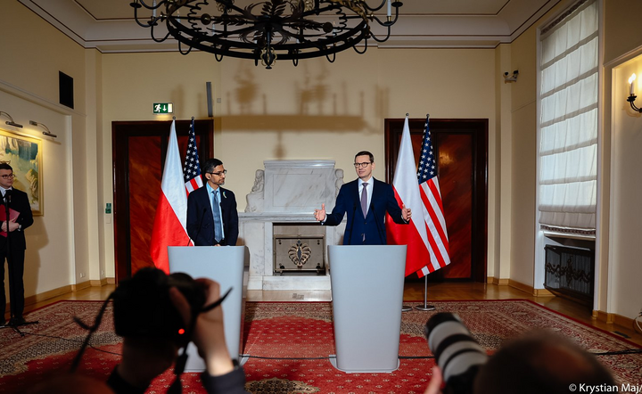 Pichai i Morawiecki / autor: KPRM 